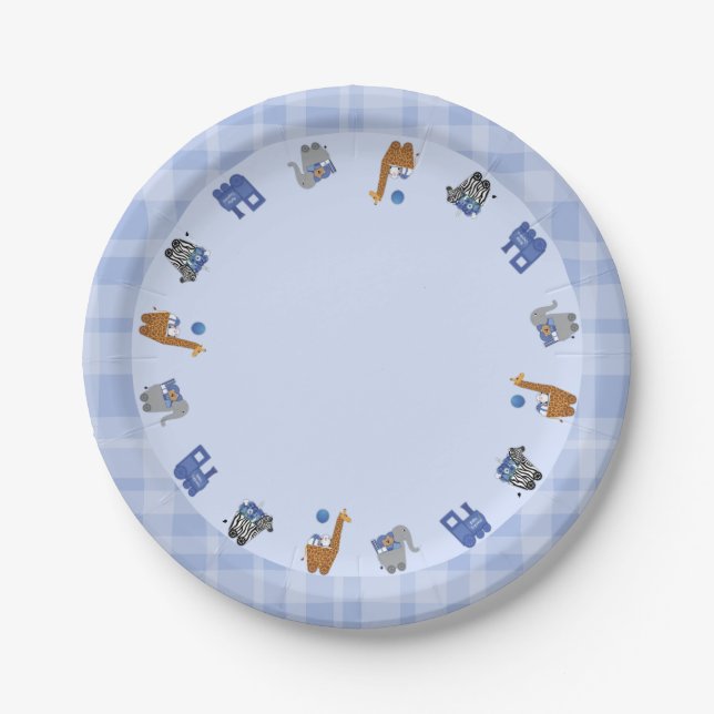 Baby Express Paper Plate (Front)