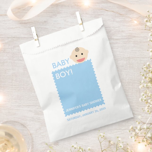 Baby Face Favour Bags (Clipped)