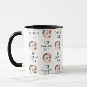  Baby Face Grandpa Kids Birthday GrandFather Grand Mug
