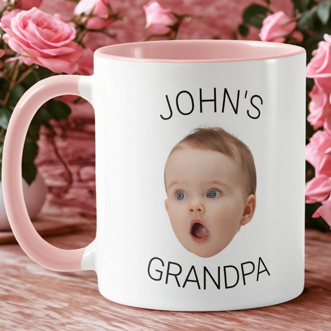 Baby Face Mug for Grandpa and Family (Creator Uploaded)
