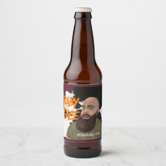 Baby Face (Name & Style) Beer Bottle Label