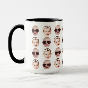 Baby Face Pattern Funny Gift Ideas for Father Mug