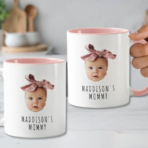 Baby Face Photo Custom Mummy Mug