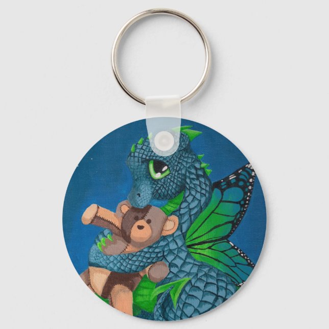 Baby Fairy Dragon Key Ring (Front)