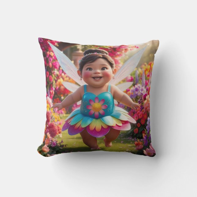 Baby Fairy Giggles  Cushion (Front)