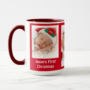 Baby, Family Pictures and Candy Cane Photo Mug