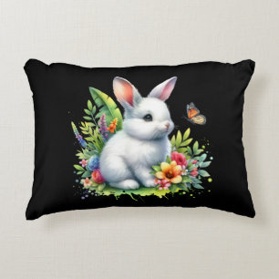 Baby Farm Animal Rabbit Sublimation Clipart-88186 Decorative Cushion