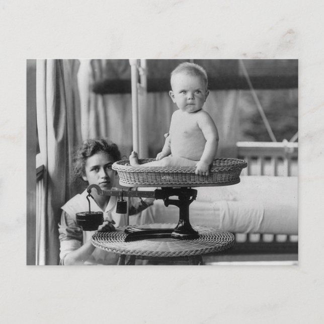 Baby Fat, 1912 Postcard (Front)