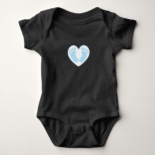 Baby Feet Bodysuit (Front)