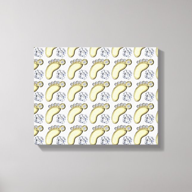 Baby Feet Canvas Print (Front)