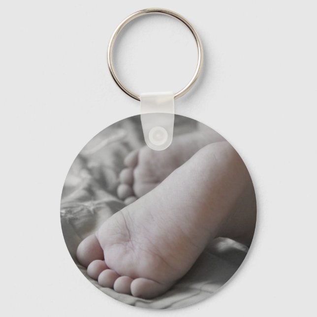 Baby Feet Key Ring (Front)
