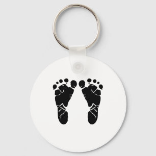 Baby Feet Key Ring