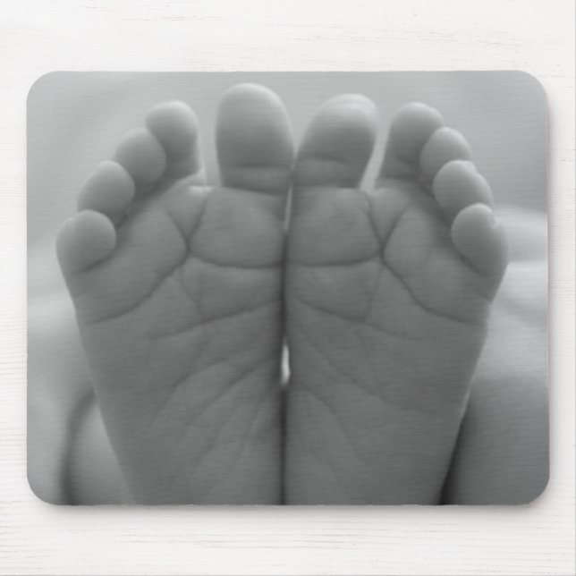 Baby Feet Mouse Mat (Front)