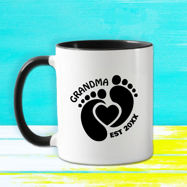 Baby Feet Mug for Grandma (Creator Uploaded)