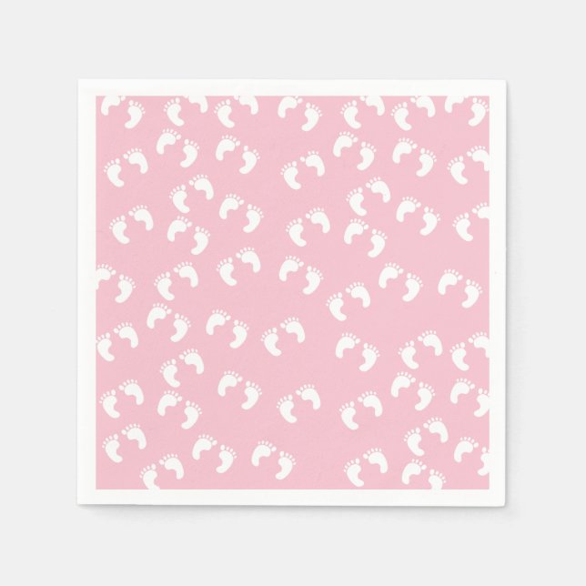 Baby Feet Napkin (Front)