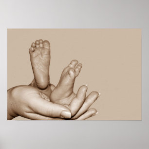 Baby feet Poster