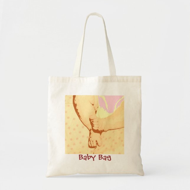 baby Feet Tote Bag (Front)