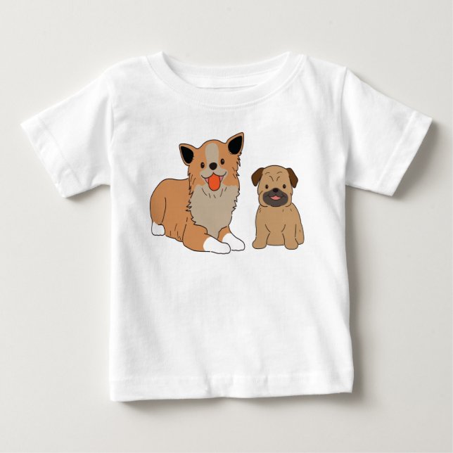 Baby Fine Jersey T-Shirt (Front)