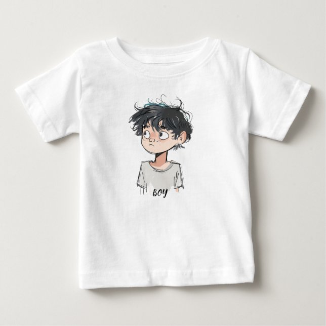 Baby Fine Jersey T-Shirt (Front)