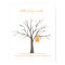 Baby Fingerprint Tree - Orange