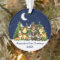 Baby First Christmas Forest Animals Blue