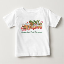 Baby First Christmas Gingerbread Train Candy