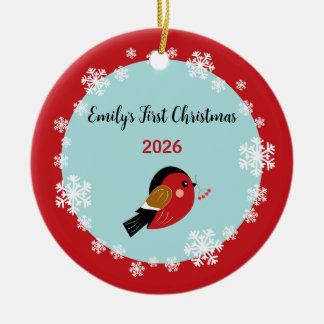 Baby First Christmas, photo decoration