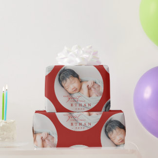 Baby First Christmas Wrapping Paper