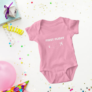 Baby FIRST FLIGHT, Cool Aeroplane, Travel Bodysuit