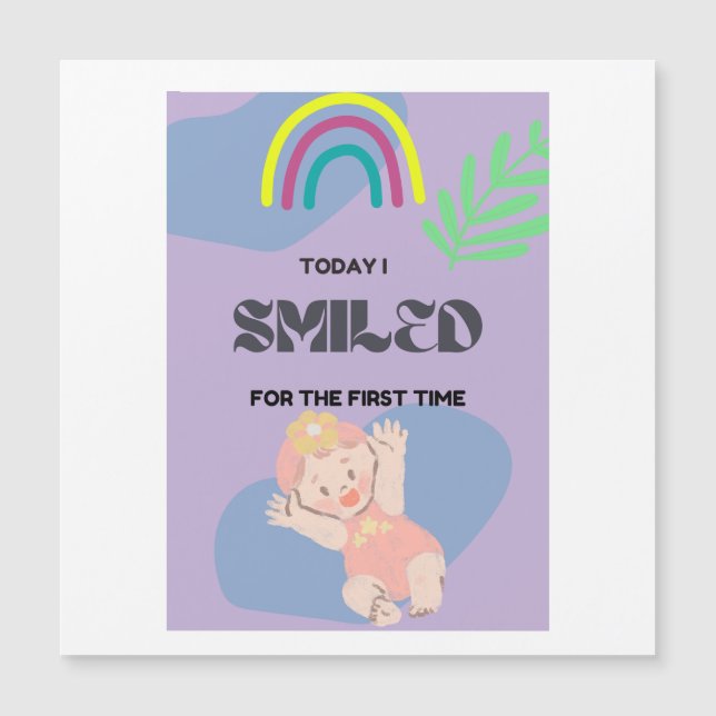 Baby first smile  (Front)