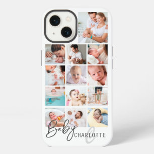 Baby First Year Personalised Family Photo Collage iPhone 13 Case