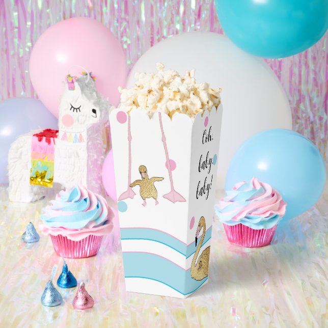 Baby Flamingo and Mum Baby Shower Favour Box (Party)