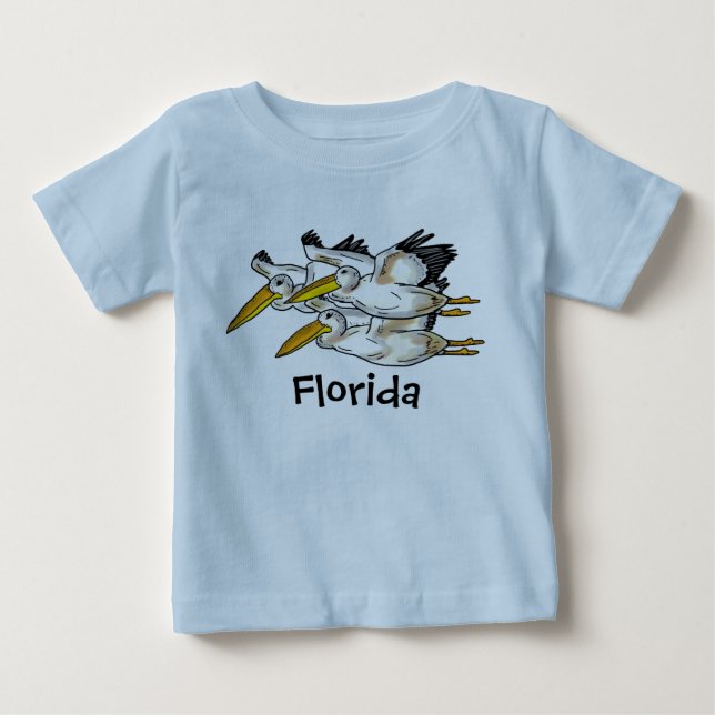 Baby Florida pelican shirt (Front)