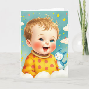 Baby Folded Greeting Card