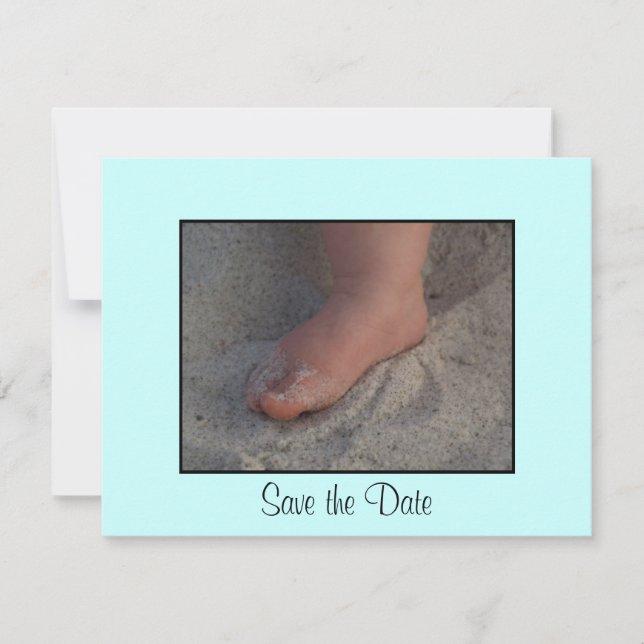 Baby Foot Save The Date (Front)