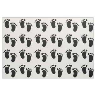 Baby Footprint Fabric