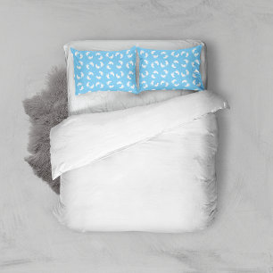 Baby Footprints, Babies Foot, Footsteps, Blue, Boy Pillowcase