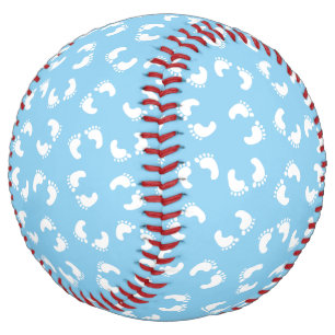 Baby Footprints, Babies Foot, Footsteps, Blue, Boy Softball