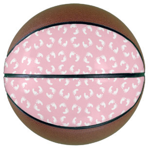 Baby Footprints, Babies Foot, Footsteps, Pink Girl Basketball