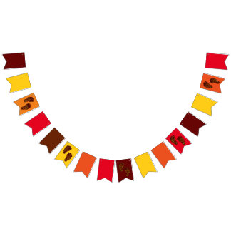 Baby Footprints Bunting