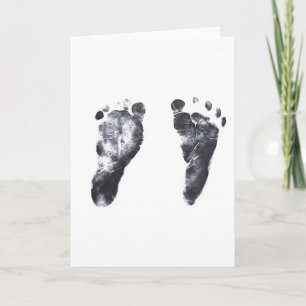 Baby Footprints Card