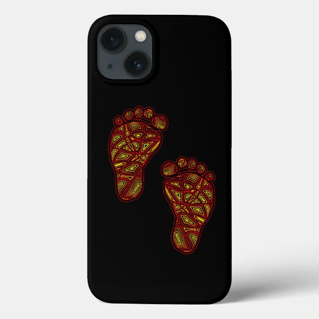 Baby Footprints Case-Mate iPhone Case (Back)