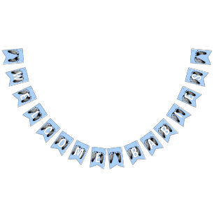 Baby Footprints For Baby Shower Bunting