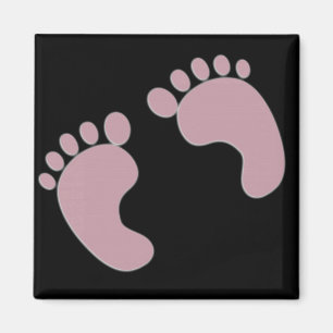 Baby Footprints Magnet
