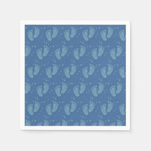 Baby footsteps napkin