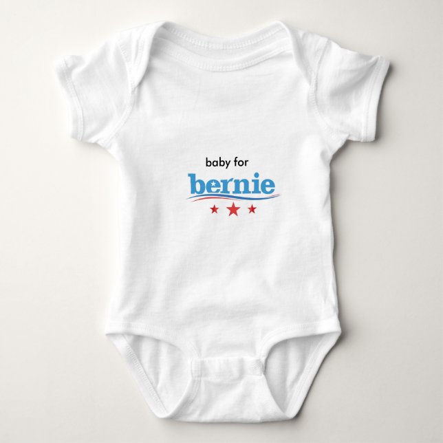 baby for bernie bodysuit (Front)