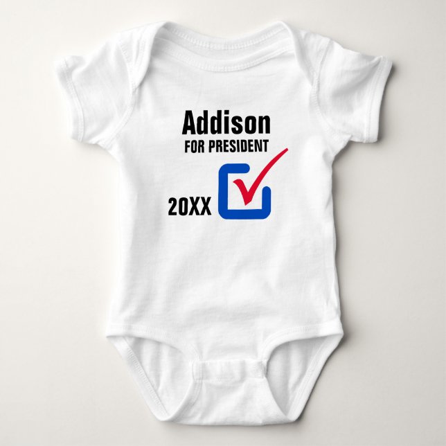 Baby for President Bodysuit (Front)