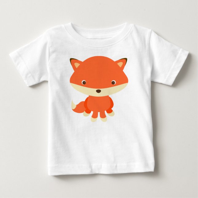baby fox cute t-shirt (Front)