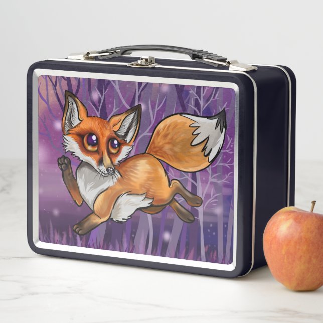Baby Fox Metal Lunch Box (In Situ)