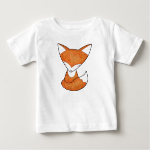 Baby Fox T-shirt Cute Fox Woodland Animal T-shirt